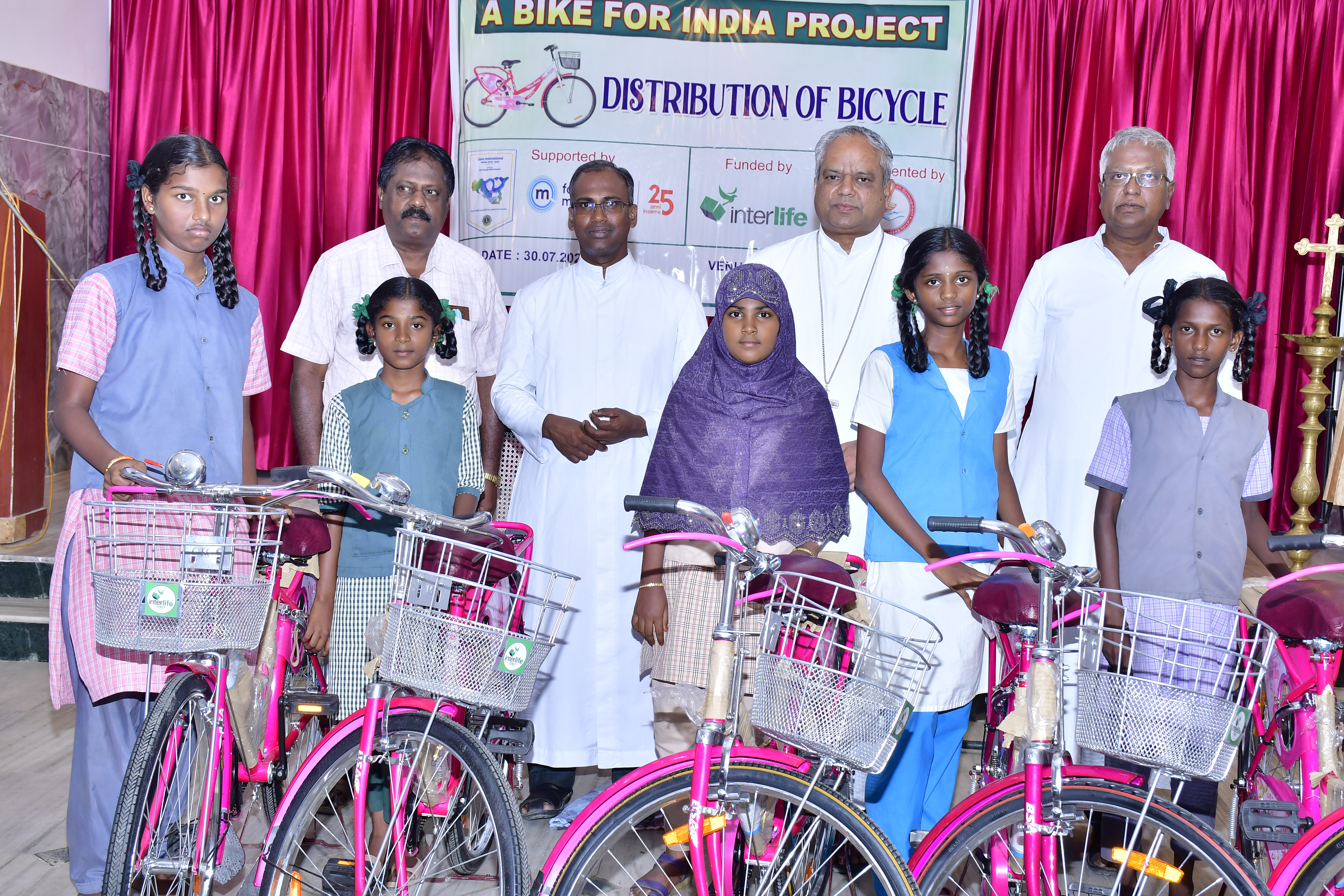Supporting girl children with bicycles to improve school attendance, mobility, confidence, and access to education.