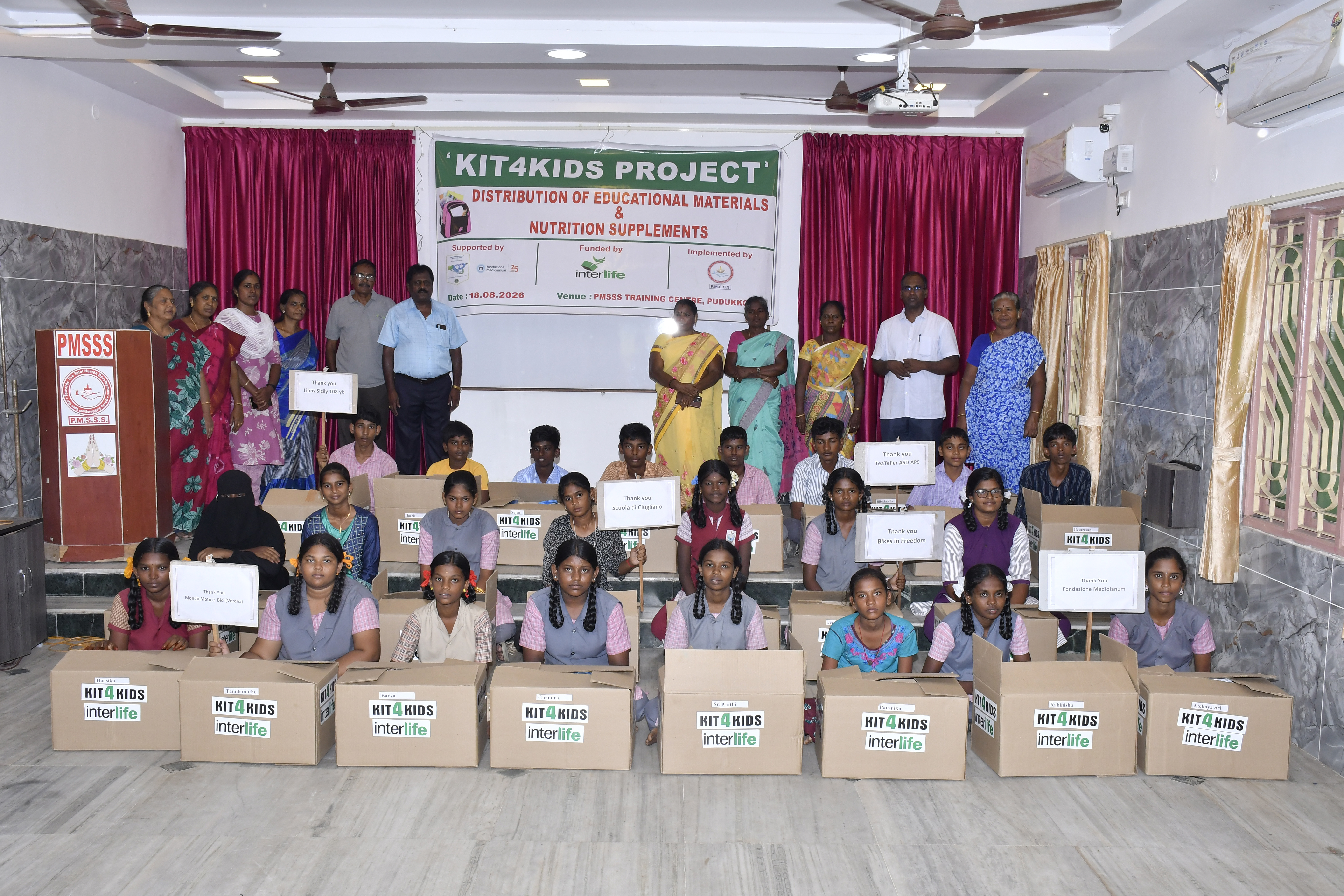 Supporting Children Education, Nutrition, and Brighter Futures.
